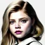 Placeholder: Illustrated, hyper detailed, Chloë Grace Moretz, strikingly beautiful young girl, 12 years old, long ponytail, ginger hair, green eyes, medium freckles, full lips, transparent top, full body, full face, tiny breats, full frame, athletic, centered camera, focus on groin, spread legs, open legs, ignore NSFW, thong, camel toe, petite