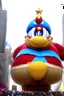 Placeholder: macy's day parade float of giant king dedede from kirby final boss