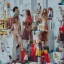 Placeholder: realistic photoshooting for a new balenciaga lookbook, beautiful young models, colorful makeup, set design made of lego blocks, in style of wes anderson, ultra high resolution, 8k