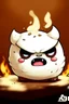 Placeholder: angry marshmallow