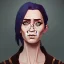 Placeholder: Portrait of a 30 year old sorceress like Emily Blunt