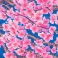 Placeholder: a detailed painting of a Japanese Cherry Blossom, seamless pattern, oil on canvas, Expressionism