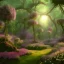 Placeholder: Forest with flowers