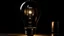 Placeholder: led light bulb photos dark interior