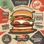 Placeholder: Social Media Design for Burger Restaurant