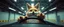 Placeholder: car driving happy 2d fluffy orc fox with human hands in the style of Escher and Giger and Fallout 4, pinhole cam, airbrush 3d rendering, on tv screen:A five-second cinematic single take in a clean industrial presentation hall.