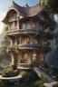 Placeholder: fantasy house with balcony