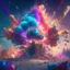 Placeholder: multiple colorful magical explosions destroy a kingdom, 8k resolution, photorealistic, ultra detailed