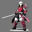Placeholder: [wii No More Heroes style with thick lines] Silap Inua