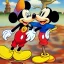 Placeholder: Mickey Mouse and Donald Duck by Jim Woodring