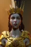 Placeholder: One gold crown of thorns, Renaissance style, cinematic lighting, God lights, 4k resolution, smooth details, soft lighting, unreal engine 5, art station, substance 3d.