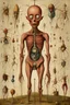 Placeholder: The human body is an entropy device, anatomical making order out of chaos, metaphorical body compartmentalization, surrealism, by Hieronymus Bosch, by Alexander Jansson, by Erik Thor Sandberg, dark colors, weird-core, art from beyond.