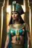 Placeholder: full body Cleopatra, pharaoh makeup, full body shot, written by Orcinus Orca, Ultra detail face in anceiant egipth palace