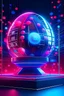 Placeholder: national lottery in a futuristic style