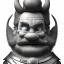 Placeholder: A portrait of Asterix the galian, 3d, small man