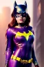 Placeholder: hyper realist, hyper detailed, stunningly beautiful Batgirl, athletic realistic body, by greg rutkowski, magali villeneuve, artgerm, wlop, rossdraws, concept art, digital painting