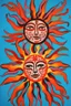 Placeholder: Sun folk art