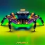 Placeholder: fullbody Drawing of 'Robot spider',intricate detail,andrea bonelli,Kilian Eng,Ohrai,evan lee,Aleksandr Sidelnikov,KyuYong Eom,three quarters frontal aerial view,toned colors,16k