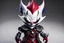 Placeholder: Chibi Shaco venom in 8k live action artstyle, white clown mask, close picture, intricate details, highly detailed, high details, detailed portrait, masterpiece,ultra detailed, ultra quality