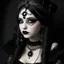 Placeholder: princess makeup gothic art