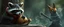 Placeholder: raccoon uncle fester snail fox ninjas