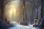 Placeholder: FOREST LANTERN WINTER PATH FALL