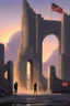 Placeholder: gateway of dreams following behind an american soldier