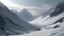 Placeholder: serene snow mountains scene, mountain shot, cinematic, godray