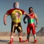 Placeholder: Realistic image of Donald trump wrestler, Mexican wrestling style, Mexican wrestling mask for eyes, red and blue breeches, glow us flag dress, suspenders, retro style, 80s, vibrant color, highly detailed, sky background, concept art, unreal engine 5, god rays, ray tracing, RTX, lumen lighting, ultra detail, volumetric lighting, 3d, finely drawn, high definition, high resolution.