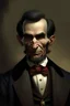 Placeholder: President Abraham Lincoln as a vampire