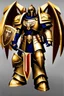 Placeholder: warhammer, space marine, lost legion, dragon legion, dragon warrior, fan art, dragon armor, dragon helmet, golden armor, armor with scale, second legion emblem, helmet details, bolter.jpeg