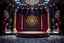 Placeholder: image of a Royal stage with 3d fractal base decoration with large dance area