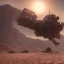 Placeholder: Armored Core machine robot fights another Armored Core fly in the sky in the desert with the ocean where you can see the space in the sky with the twilight on the horizon, 4k resolution