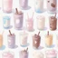 Placeholder: Choccy Milk illustration, pastel quad, vector art, cute and quirky, fantasy art, watercolor effect, digital painting, low poly, retro aesthetic, character centric, 4k resolution, white background