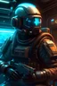 Placeholder: Video game, space bounty hunter -- ar 16:9 -- style raw
