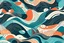 Placeholder: abstract shapes beach modern pattern designs