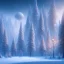 Placeholder: winter landscape, bells, ice, dreamy, science fiction