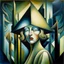 Placeholder: fouth dimension, Tamara de Lempicka, Yves Tanguy, Caravaggio