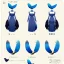 Placeholder: a bird fursona, furry, fursona, fursona reference sheet, high quality, 8k, bird tail, bird wings, feathery