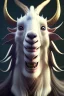 Placeholder: award winning portrait of a male anthropomorphic goat long black hair. character design by cory loftis, fenghua zhong, ryohei hase, ismail inceoglu and ruan jia. unreal engine 5, artistic lighting, highly detailed, photorealistic, fantasy