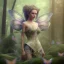 Placeholder: intricate details, realistic, octane,colorfull unreal engine, ,zoomed out + portrait, volumetric lighting, shiny,extreme detail, Photorealism, High detail, Hyper realistic fairy with butterflies in a forest, macro lens blur,abstract paint, sharp,eos5d mark 4, ef 85mm 5.6, focus