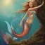 Placeholder: mermaid sits on the branch