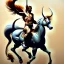 Placeholder: drawing Centaur Boris Vallejo Style