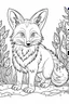 Placeholder: coloring page for kids, coloring book animales , cartoon style, thick outline, low details, no shading, no color