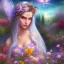 Placeholder: bright fairy in a flowery landscape