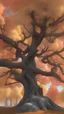 Placeholder: ARCHERS on branches, robin hood squatting on branch of Hyperbolic Fractal Tree in Fall, Autumn, Hyperbolic fractal tree trunk, hyperdetailed matte, splash art, matte art, spray paint, shiny oil gouache melting, acrylic, high contrast, colorful polychromatic, ultra detailed, CGSociety * 3D Game Cinematic Feel, Epic 3D Videogame Graphics, Intricately Detailed, 8K Resolution, Dynamic Lighting, Unreal Engine 5, CryEngine, Trending on ArtStation, HDR, 3D Masterpiece, Unity Render