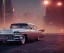 Placeholder: 1957 Cadillac Eldorado Brougham. villain city. high speed. bokeh. lens flare. warm lights. high detailed. scifi fantasy.