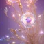 Placeholder: one big crystal subtle flower in a galactic ambiance with a beautiful fairy, transparent petals, delicate colors, in the foreground, full of details, smooth，soft light atmosphere, light effect，vaporwave colorful, concept art, smooth, extremely sharp detail, finely tuned detail, ultra high definition, 8 k, unreal engine 5, ultra sharp focus