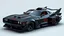 Placeholder: an all new batmobile based on all of the batmobiles including the 1989 batmobile, the batman and robin batmobile and a little from a new ford mustang, black