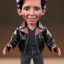 Placeholder: wide view young Fonz with black hair greaser Action figure doll 1975 (thumbs-up) (face) Forehead grin, fonzarelli, ((Arnold's drive-in)) fonziE fonz